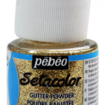 Setacolor Auxiliaries 10 G Glitter Powder Gold