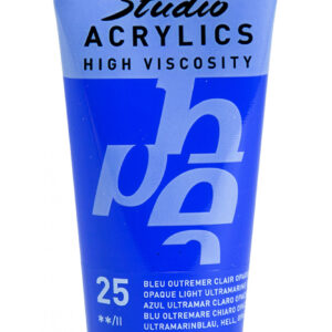 Studio Acrylics Fine Acrylic 100 Ml Opaque Light Ultramarine Blue