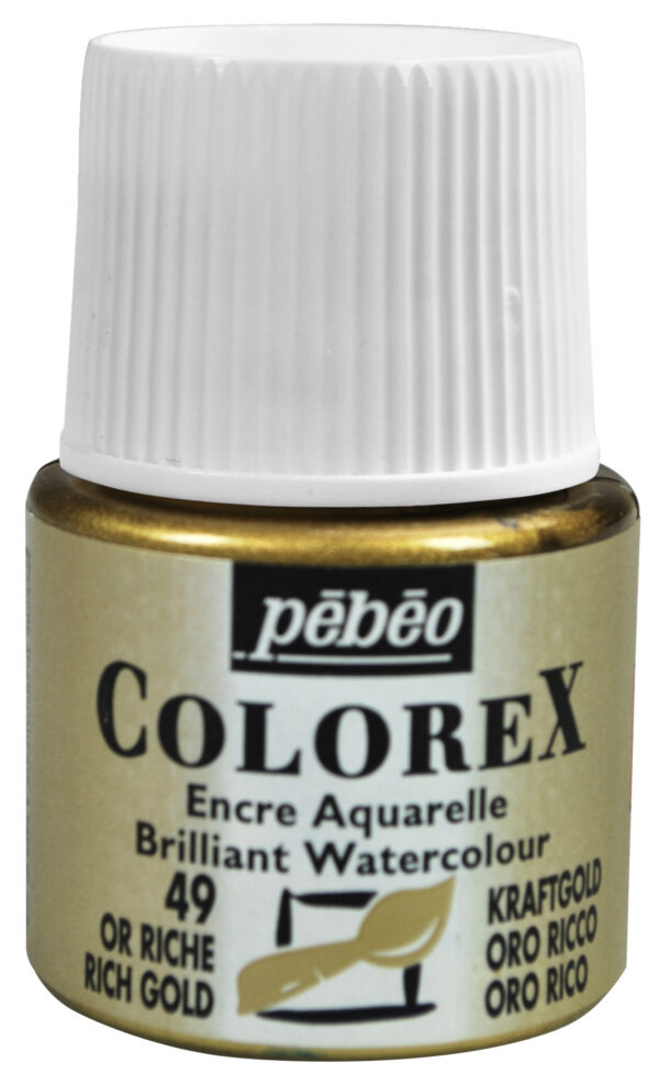 Colorex Ink 45 Ml Rich Gold