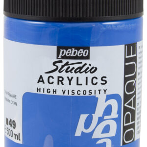 Studio Acrylics Fine Acrylic 500 Ml Primary Cyan
