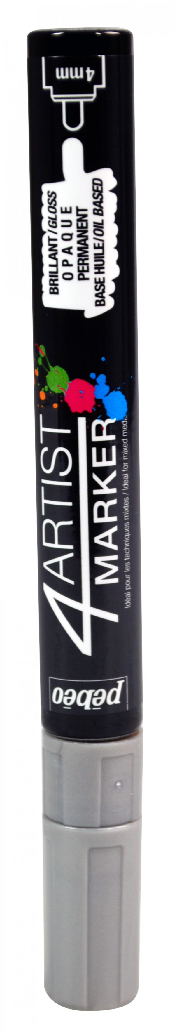 4Artist Marker 4 Mm Round Silver