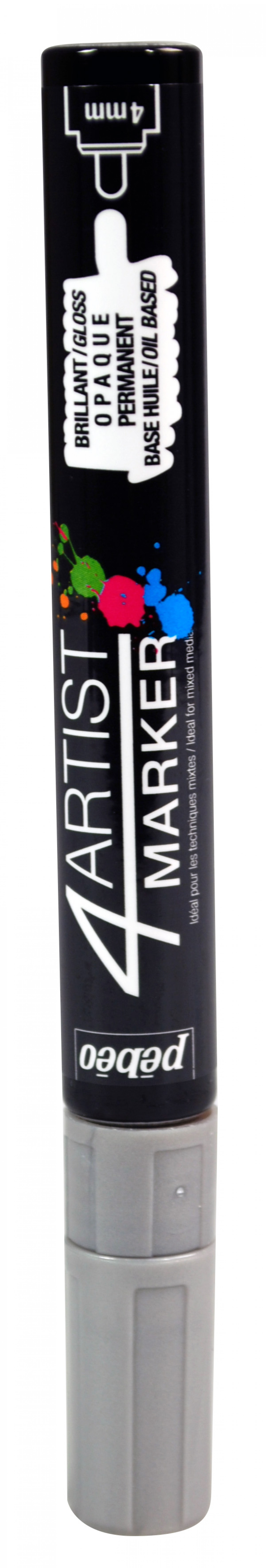 4Artist Marker 4 Mm Round Silver