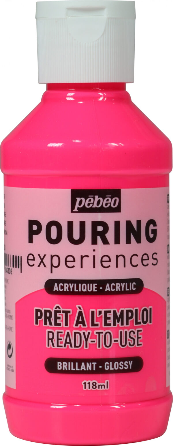 Pouring Experiences Flacon 118 Ml Fluorescent Pink