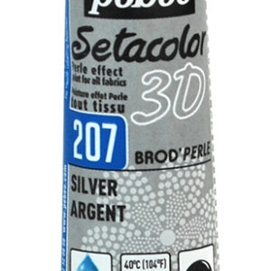 Setacolor 3D Brod'Perle Effect 20 Ml Silver