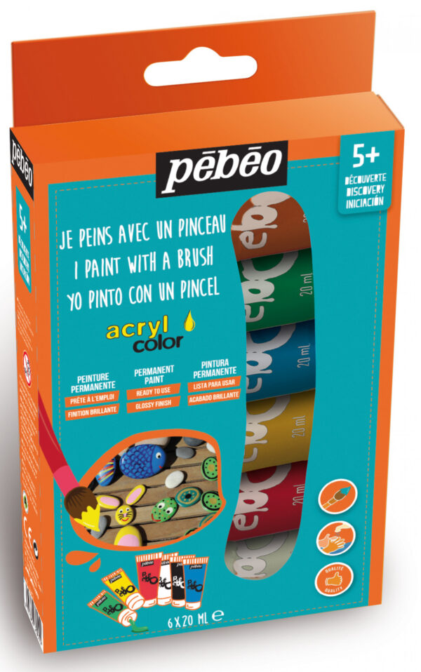 Acrylcolor Discovery Set 6 Tubes 20 Ml Basic