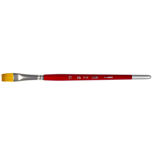 Iris Brush Yellow Polyamide Flat No 12