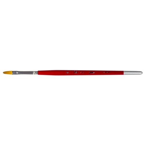 Iris Brush Yellow Polyamide Filbert No 08