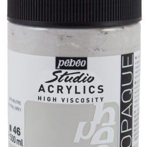 Studio Acrylics Fine Acrylic 500 Ml Neutral Grey