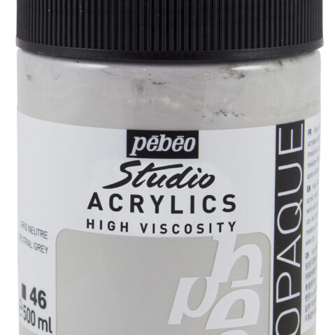 Studio Acrylics Fine Acrylic 500 Ml Neutral Grey