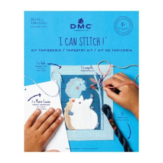 DMC Long Stitch Tapestry Kit - Zebulon The Hedgehog