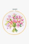 DMC Counted Cross Stitch Starter Kit - Spring Bouquet