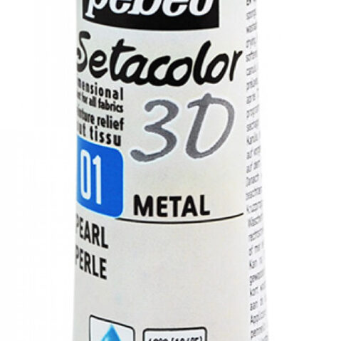 Setacolor 3D Metal Effect 20 Ml Pearl