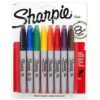 Sharpie Fine Point Marker Assorted Pen - 8 Pcs set