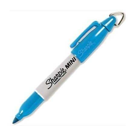 Sharpie Permanent Marker Fine Mini Blue