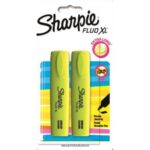 Sharpie Highlighter Fluo XL Yellow 2 pcs Pack