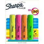 Sharpie Highlighter Fluo Xl Assorted 4 pcs Pack