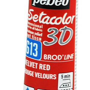 Setacolor 3D Brod'Line Effect 20 Ml Velvet Red