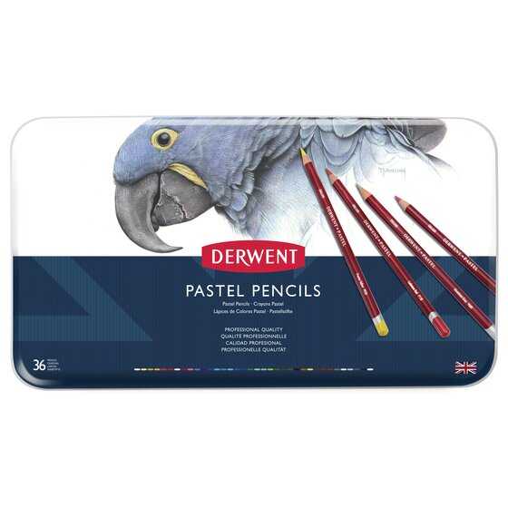 Derwent Pastel Pencil 36 pcs Set in Tin