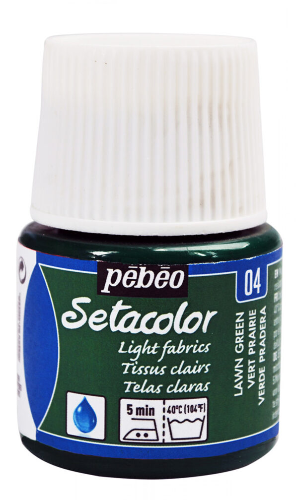 Setacolor Light Fabrics 45 Ml Lawn Green