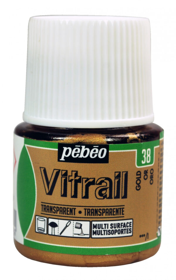 Vitrail Transparent 45 Ml Gold
