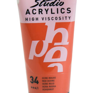 Studio Acrylics Fine Acrylic 100 Ml Red Ochre