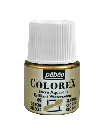 Colorex Ink 45 Ml Rich Gold