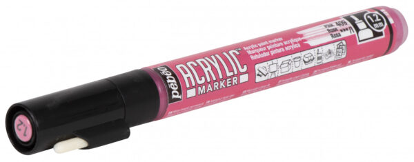 Acrylic Marker Fine 1,2 Mm Tip Pink
