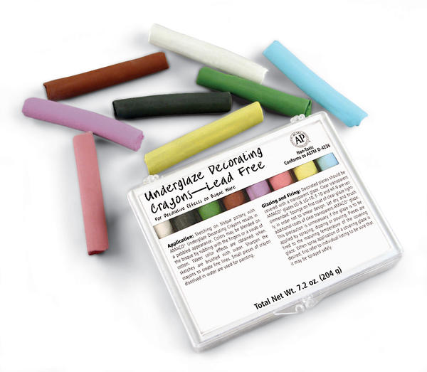 Underglaze Chalk Crayon Set #208