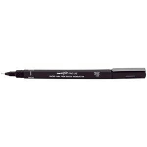 Uni pin fine line drawing pen black 005