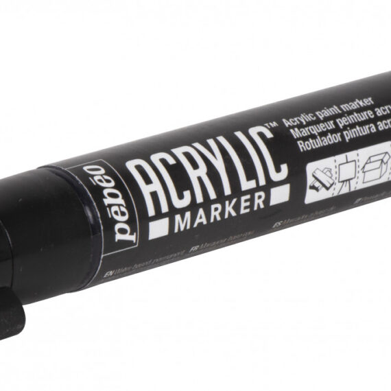 Acrylic Marker Extra Fine 0,7 Mm Tip Black