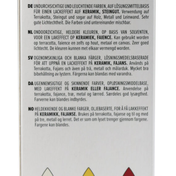 Set Initiation Ceramic 6 Assorted 20 Ml Bottles