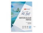 White Nights Watercolour Pad,  100% Cellulose Natural White 280gsm, medium grain A4 15 sheets