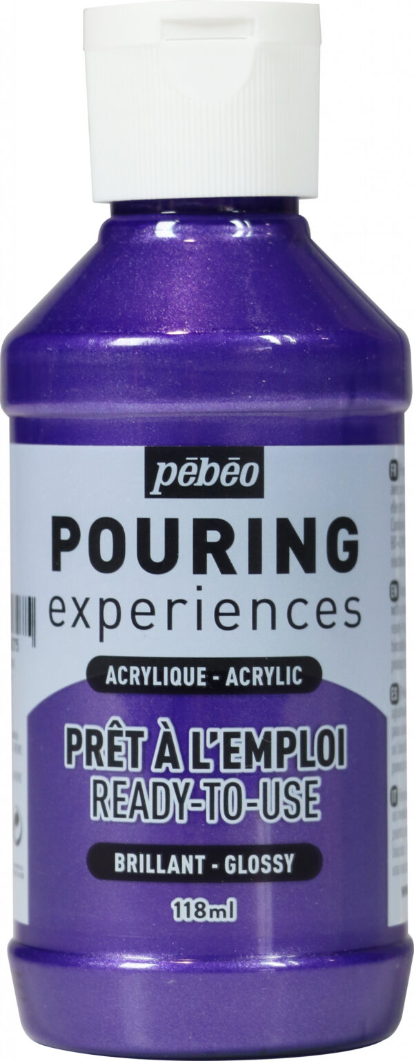 Pouring Experiences Flacon 118 Ml Metallic Purple