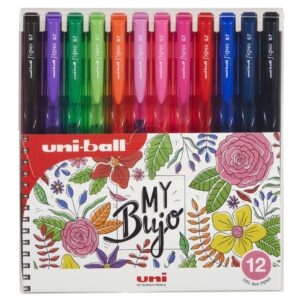 Uniball Signo Gel Ink Pens 0.7mm Fine 12 pcs Set B