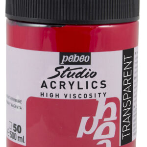 Studio Acrylics Fine Acrylic 500 Ml Primary Magenta