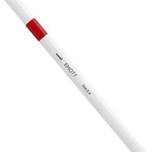 Uni Emott Sign Pen Fine 0.4 - Red