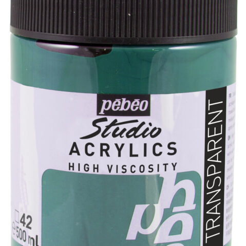 Studio Acrylics Fine Acrylic 500 Ml Phthalocyanine Emerald