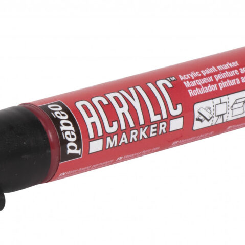 Acrylic Marker Fine 1,2 Mm Tip Red