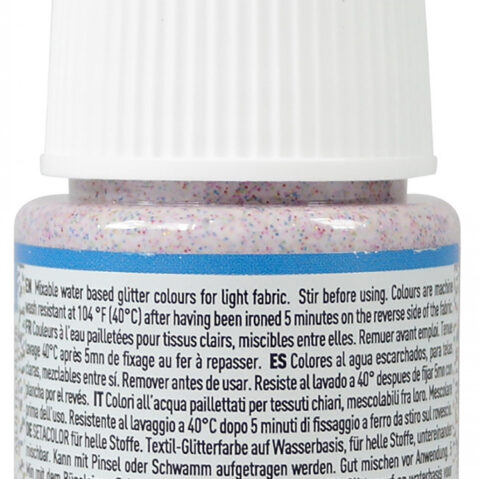 Setacolor Light Fabrics Glitter 45 Ml Multicoloured