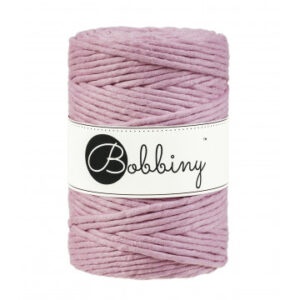Bobbiny Premium Macrame String, Dusty Pink, 5mm -xxl
