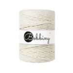Bobbiny Premium Macrame String, Natural, 5mm -xxl