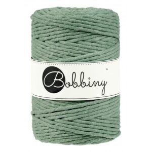 Bobbiny Premium Macrame String, Eucalyptus, 5mm -xxl