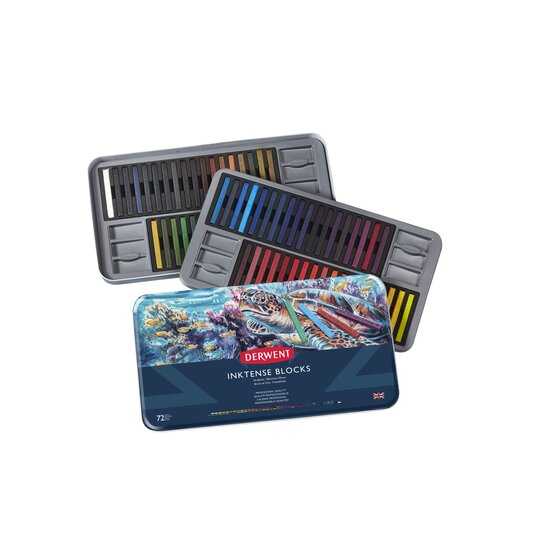 72 Inktense Blocks Tin