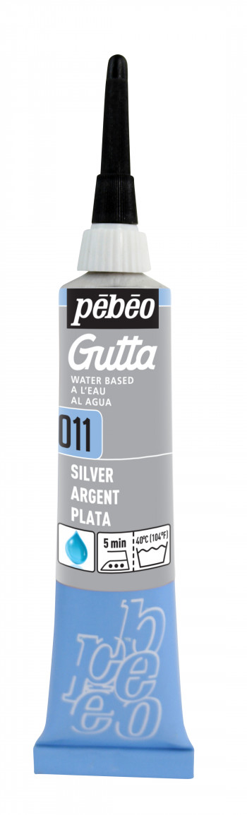 Setasilk Water-Based Gutta 20 Ml Silver