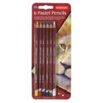 Derwent Pastel Pencil 6 colors in Blister Pack