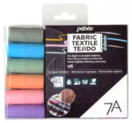 7A Opaque Marker 4 Mm Round Nib - Pack 6 Pastel Colours