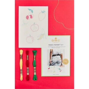 DMC Magic Paper Embroidery Kit - Fruits