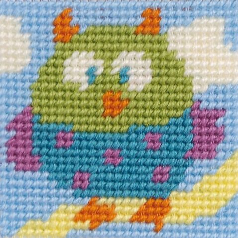 DMC Half Stitch Tapestry Kit - Owl