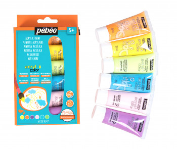 Acrylcolor Discovery Set 6 Tubes 20 Ml Pastel