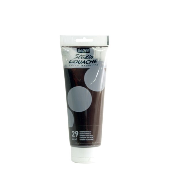 Studio Gouache 220 Ml Burnt Umber